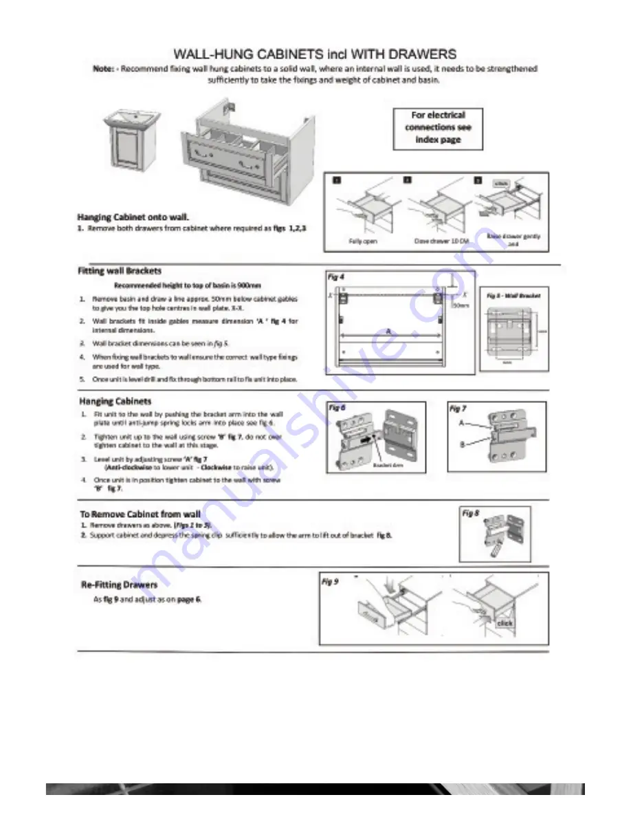 Utopia Downton series Installation Instructions Manual Download Page 45