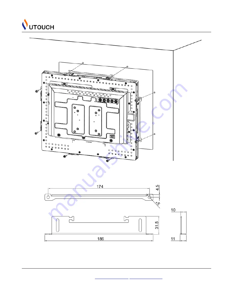 utouch TPMF-173 Series User Manual Download Page 11