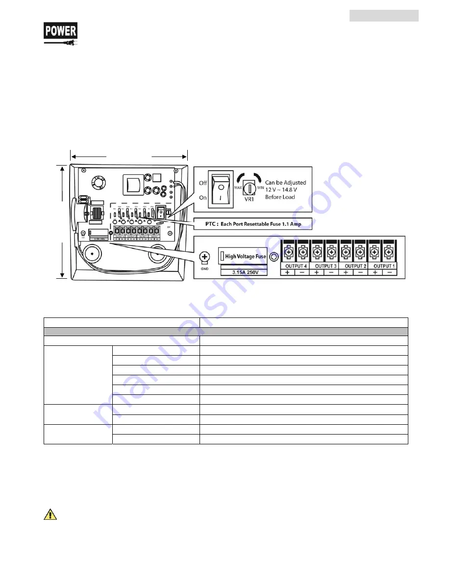 UTP BALUN P12DC4P-3 Скачать руководство пользователя страница 1