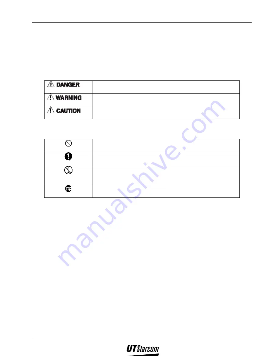 UTStarcom UTS 702 U User Manual Download Page 5