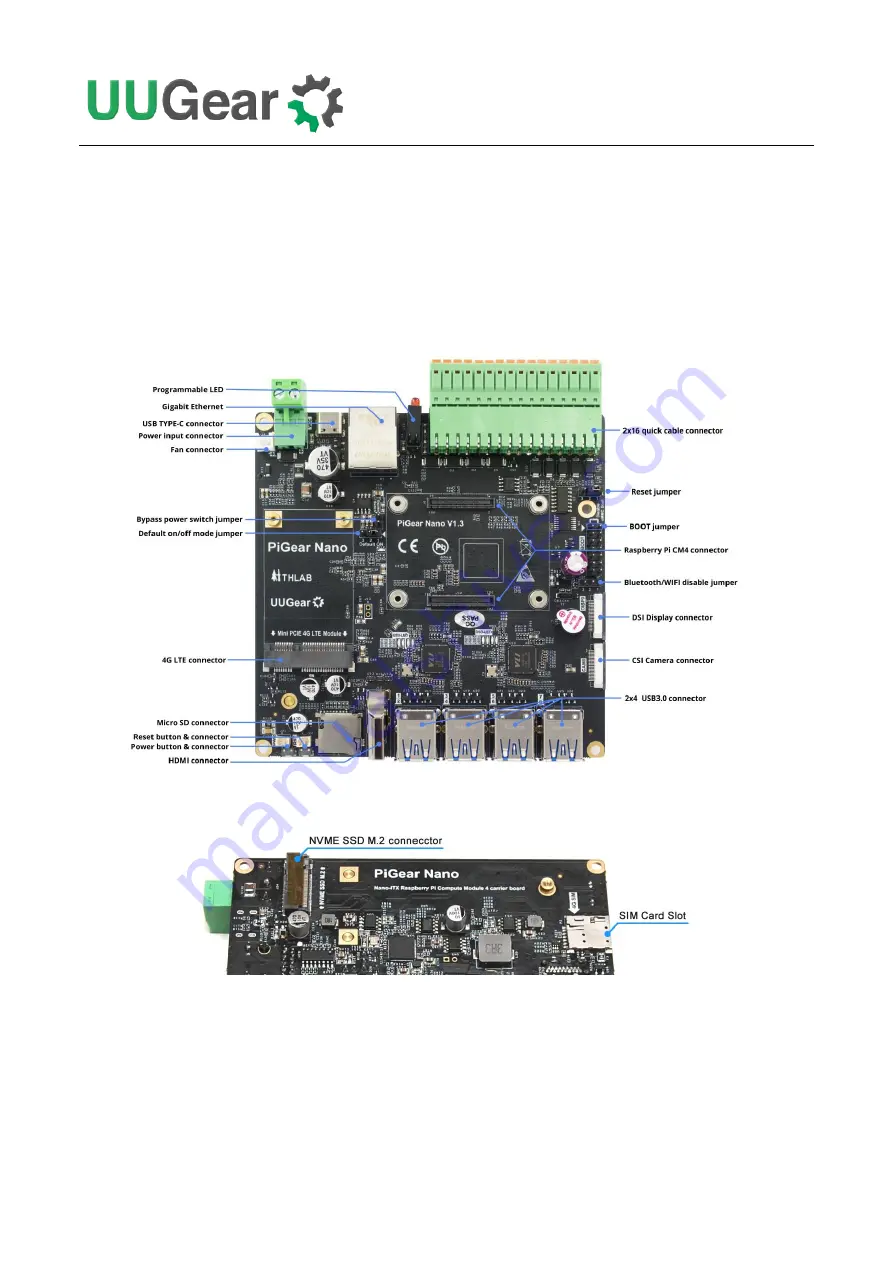 UUGear PiGear Nano Скачать руководство пользователя страница 4