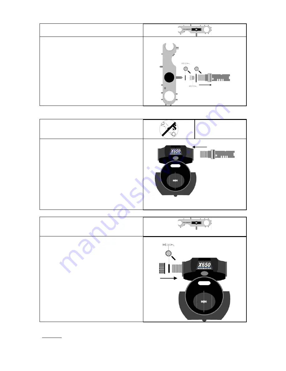 Uwatec X650 Repair Manual Download Page 9