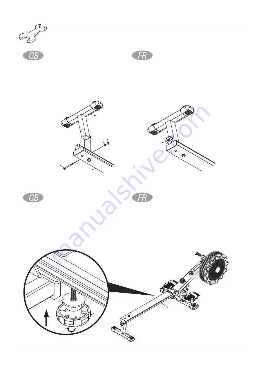 V-fit ARTEMIS III DELUXE AIR ROWER Скачать руководство пользователя страница 16