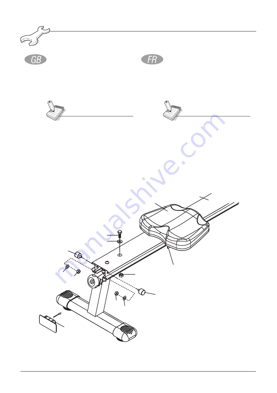 V-fit ARTEMIS III DELUXE AIR ROWER Скачать руководство пользователя страница 17