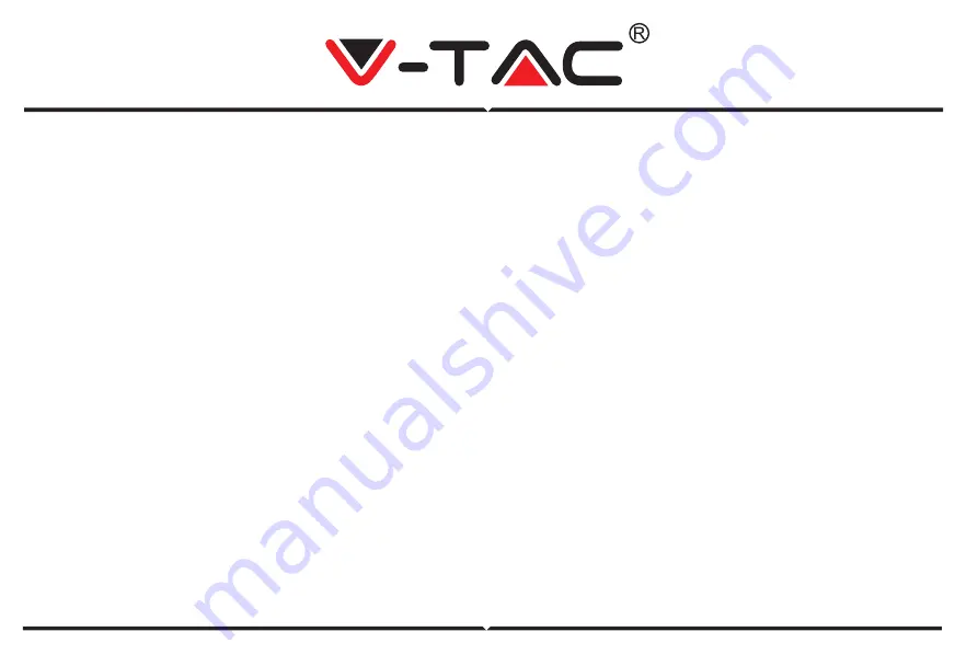 V-TAC 7934 Instruction Manual Download Page 1