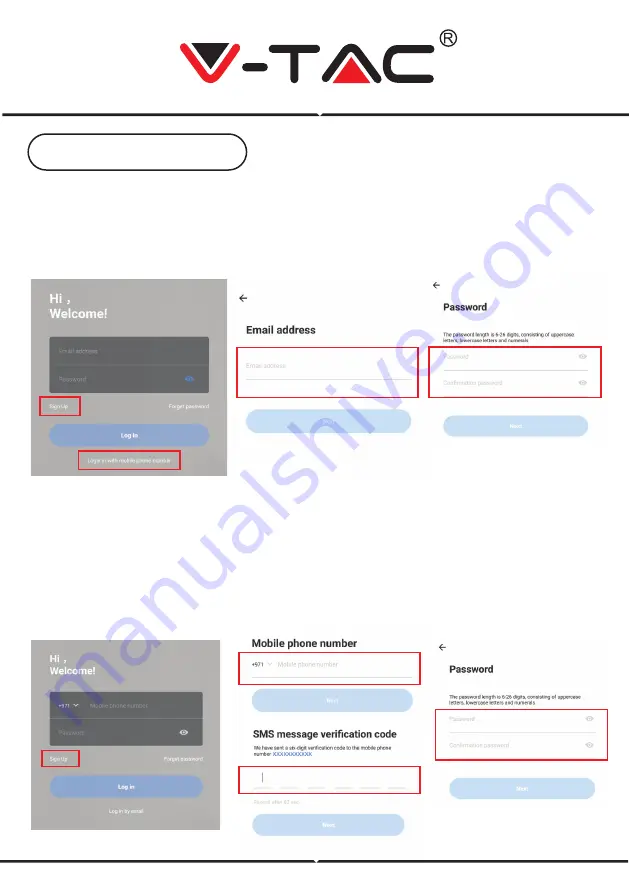 V-TAC 8986 Installation Instruction Download Page 4