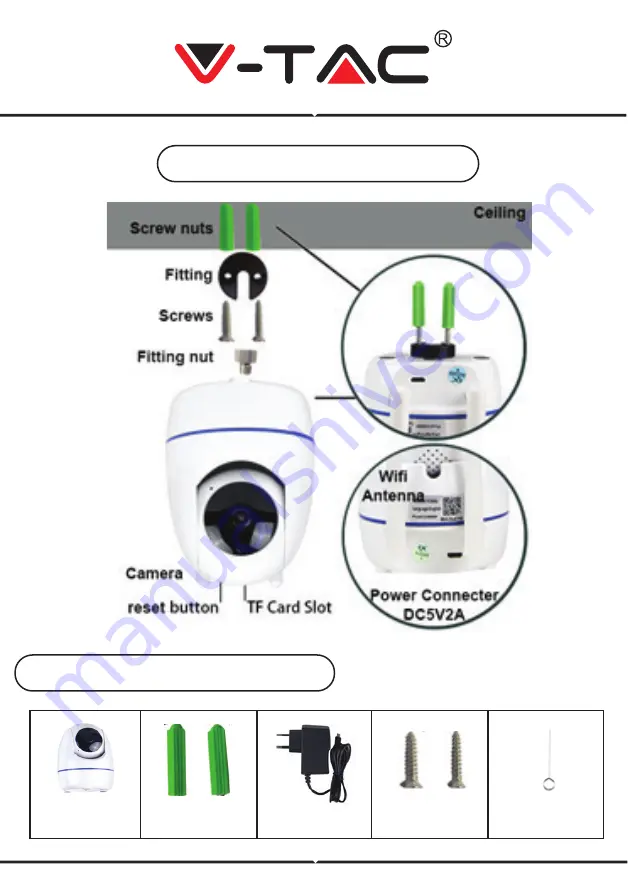 V-TAC 8986 Installation Instruction Download Page 138