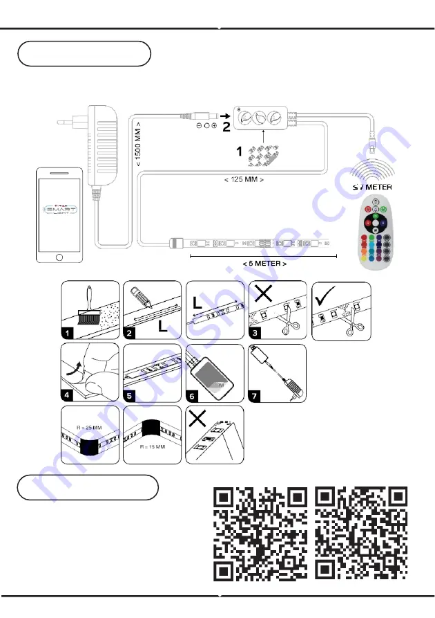 V-TAC SMART LIGHT VT-5050 Installation Instruction Download Page 9