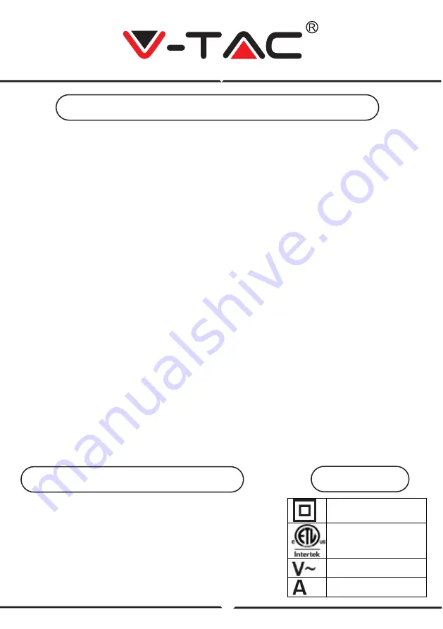 V-TAC VT-11-R Installation Instruction Download Page 2