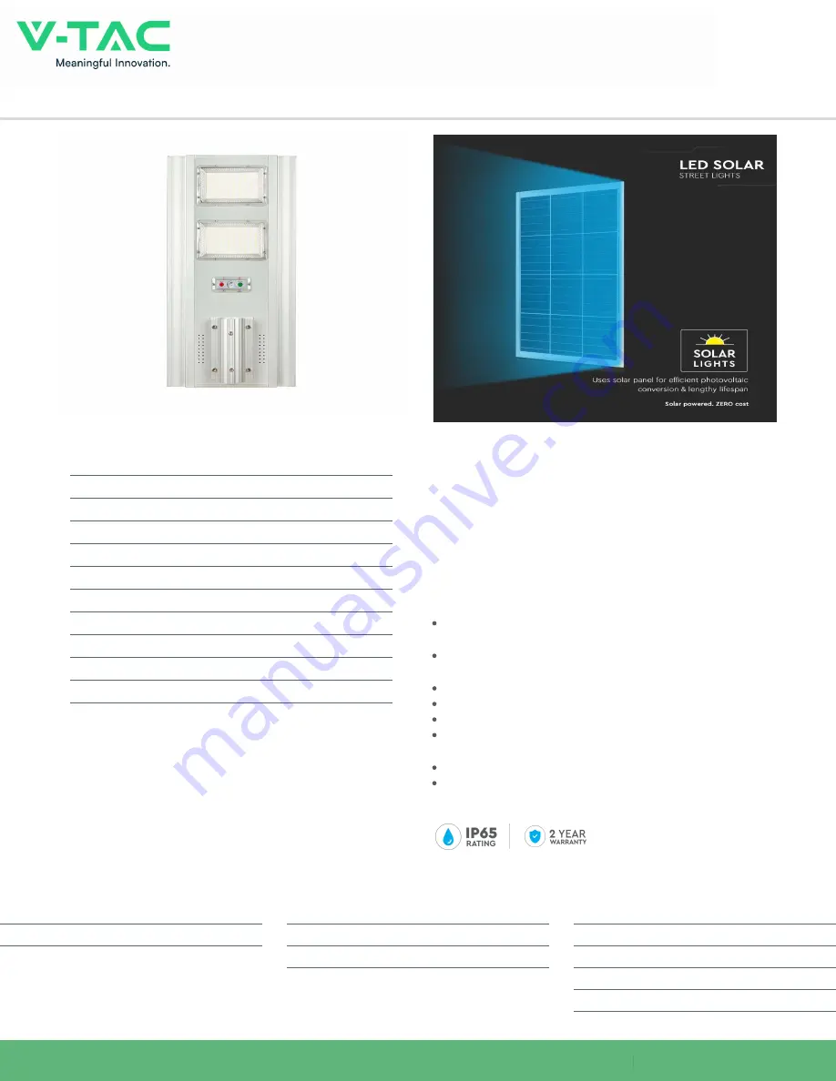 V-TAC VT-20201ST Installation Instruction Download Page 1