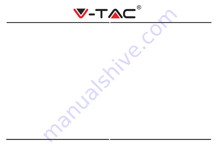 V-TAC VT-5016-5 Instruction Manual Download Page 1