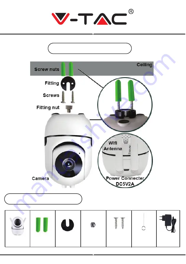 V-TAC VT-5122 Installation Instructions Manual Download Page 2