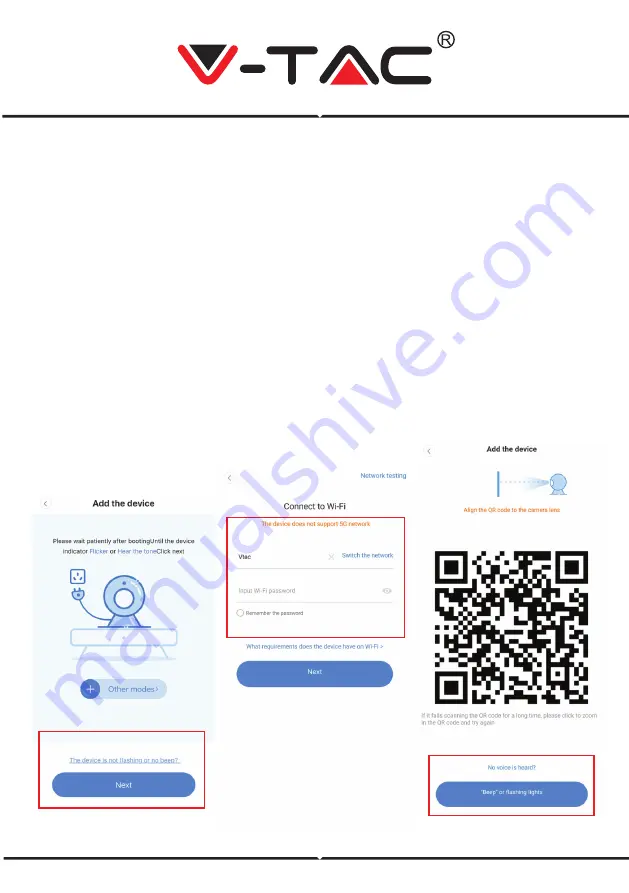 V-TAC VT-5156 Installation Instruction Download Page 125