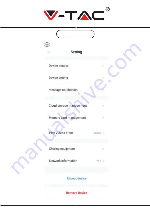 V-TAC VT-5159 Installation Instruction Download Page 223