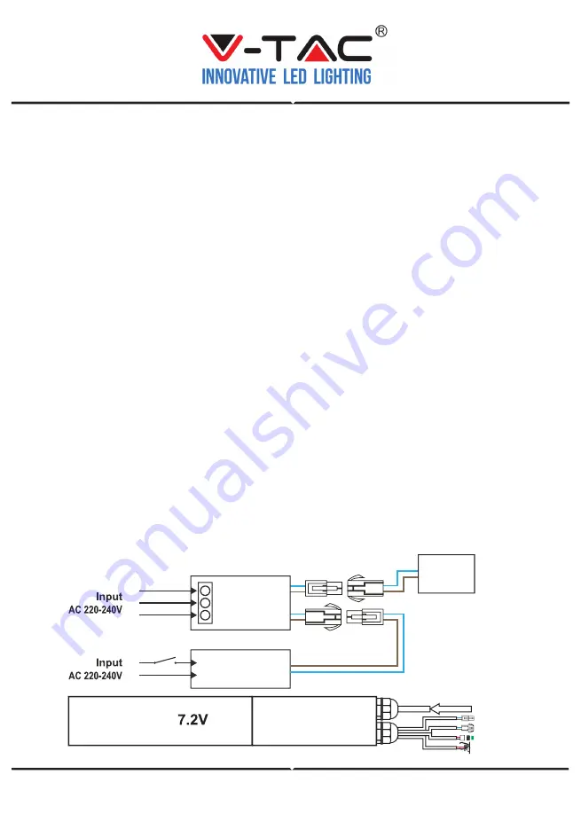 V-TAC VT-518 Installation Instruction Download Page 8