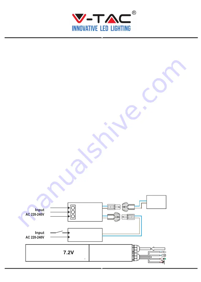 V-TAC VT-525 Installation Instruction Download Page 6