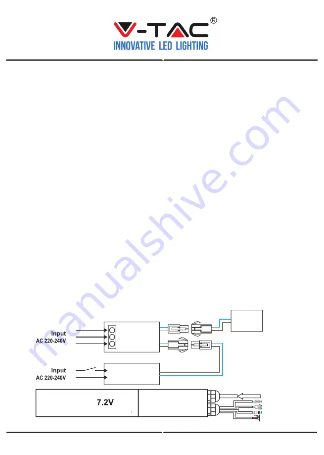 V-TAC VT-525 Installation Instruction Download Page 9