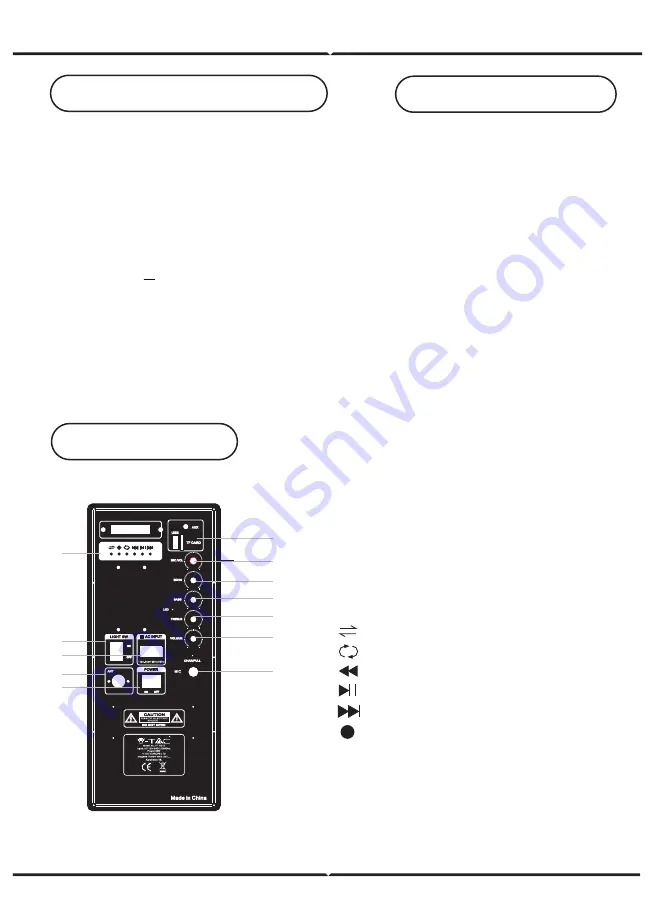 V-TAC VT-6212 Instruction Manual Download Page 2