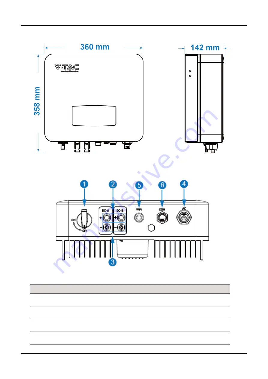 V-TAC VT-6607036 Instruction Manual Download Page 7