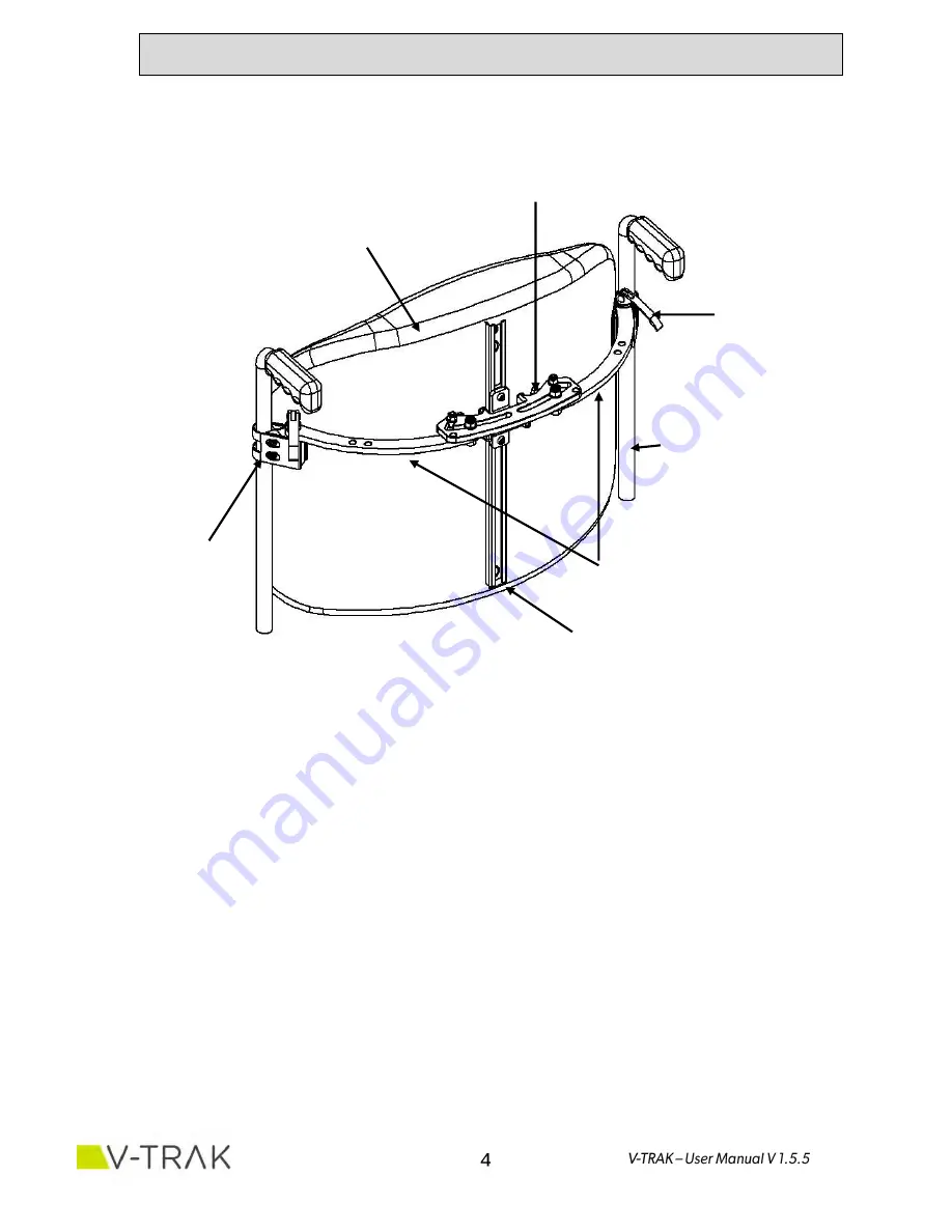 V-Trak Backrest User Manual Download Page 4