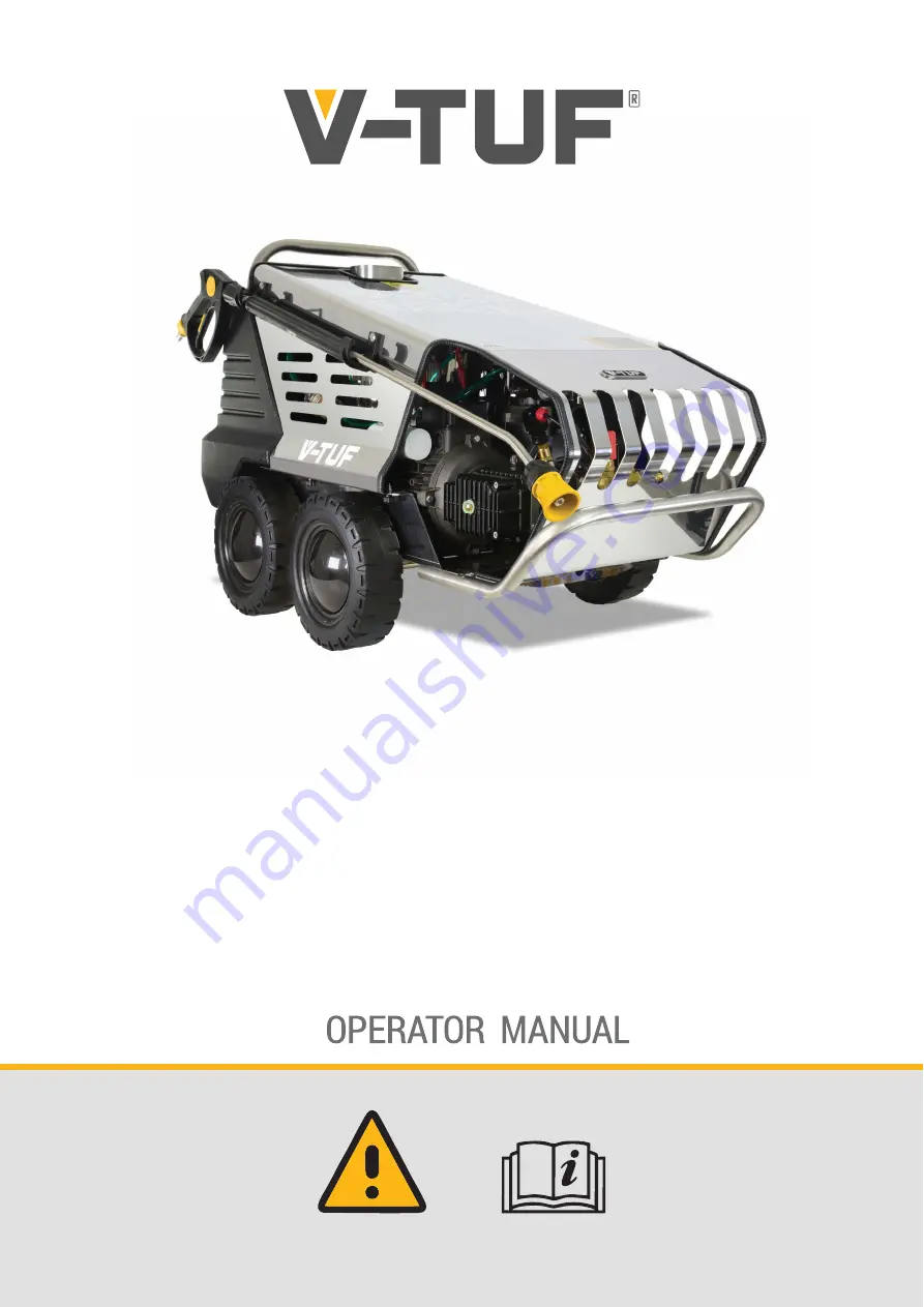 V-TUF VSC240V Operator'S Manual Download Page 1