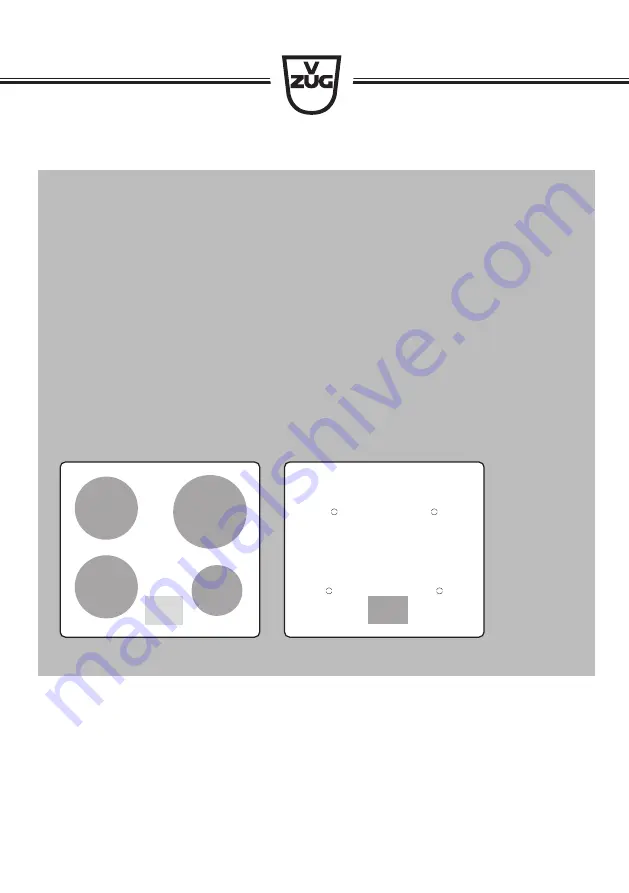 V-ZUG GK46TIMG Operating Instructions Manual Download Page 1