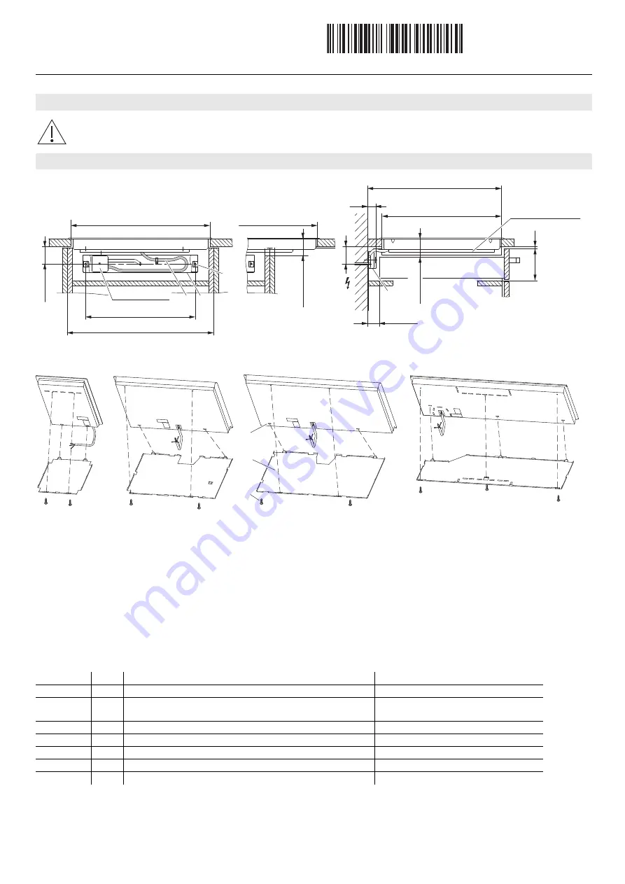 V-ZUG H6.2622 Installation Instructions Manual Download Page 9