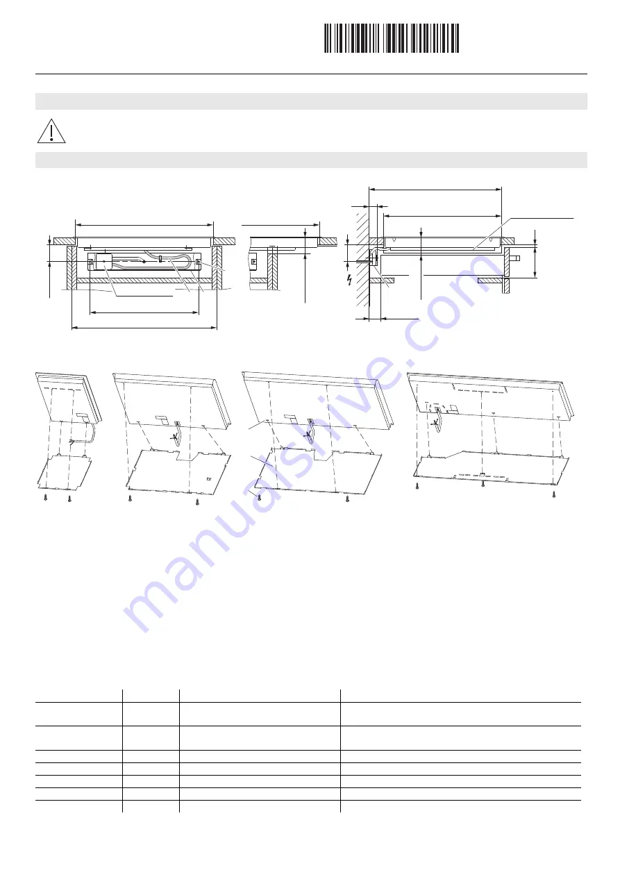 V-ZUG H6.2622 Installation Instructions Manual Download Page 10