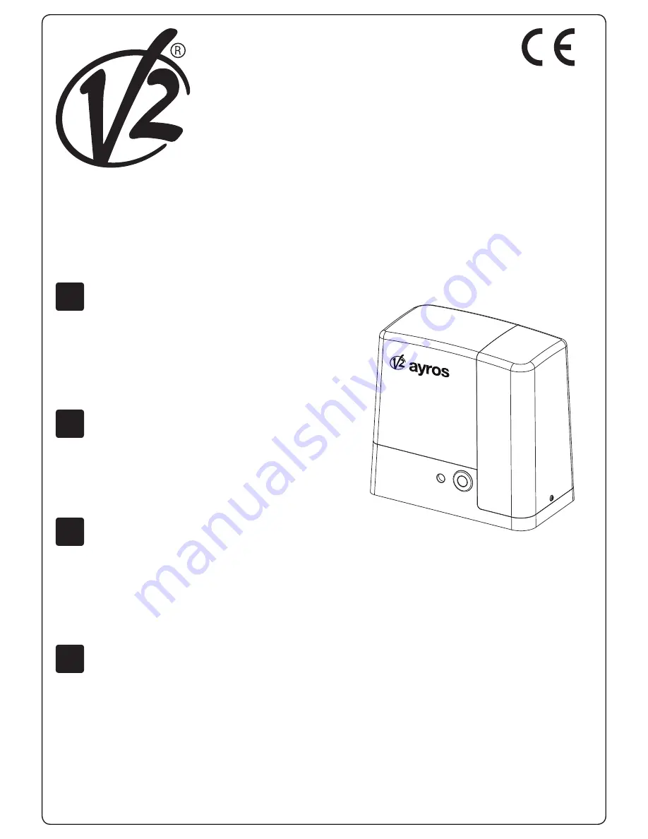 V2 AYROS1500-I Manual Download Page 1