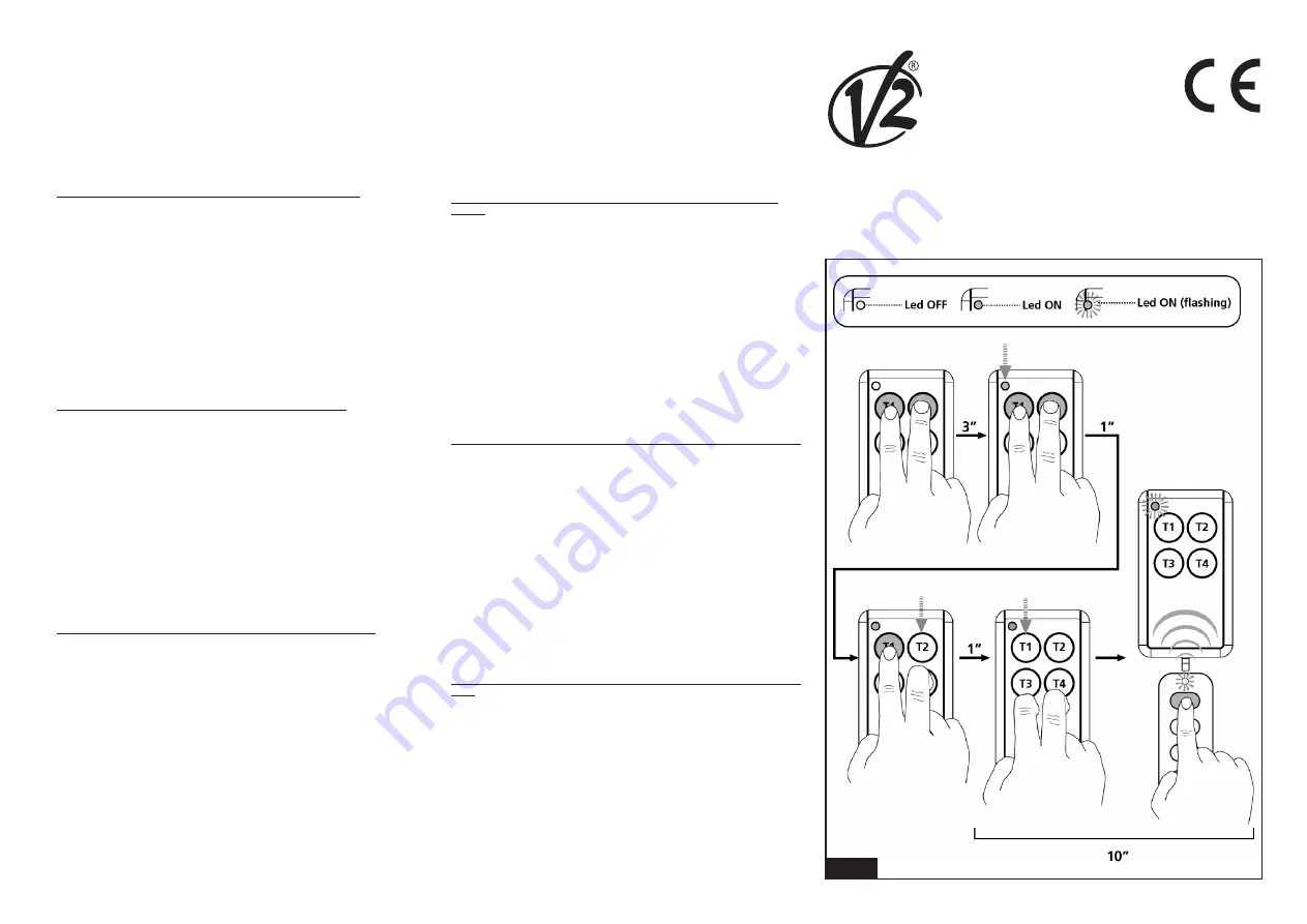 V2 Match Manual Download Page 1