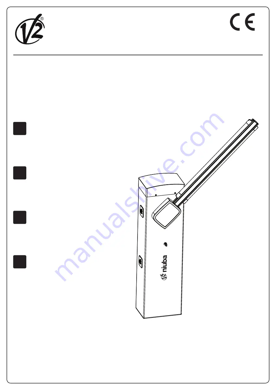 V2 NIUBA-230V Manual Download Page 1