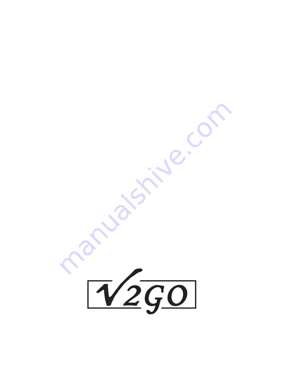 V2GO g0-210 User Manual Download Page 6