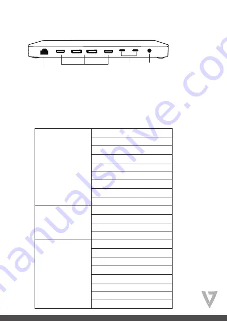 V7 DOCKTB4PT Instruction Manual Download Page 12