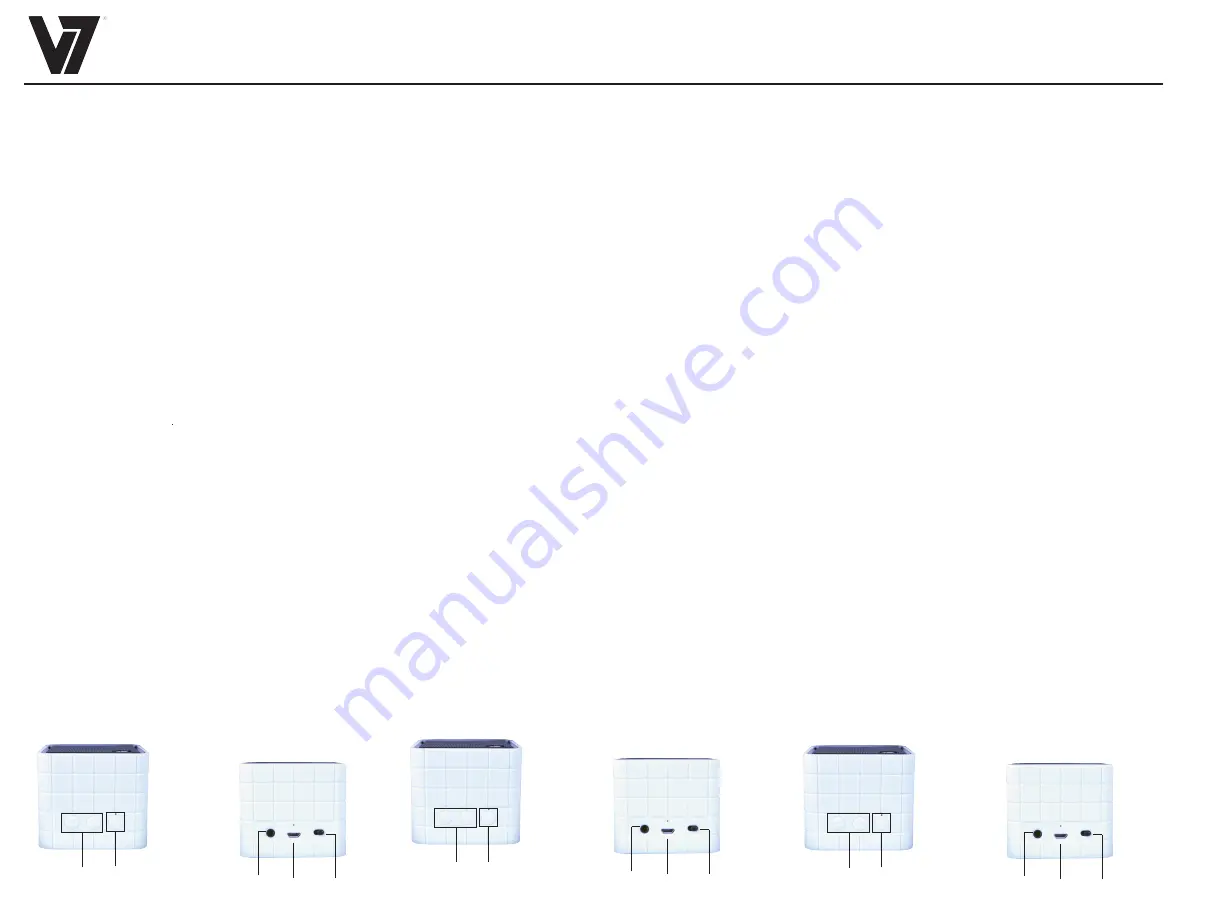 V7 SP5000-BT User Manual Download Page 1