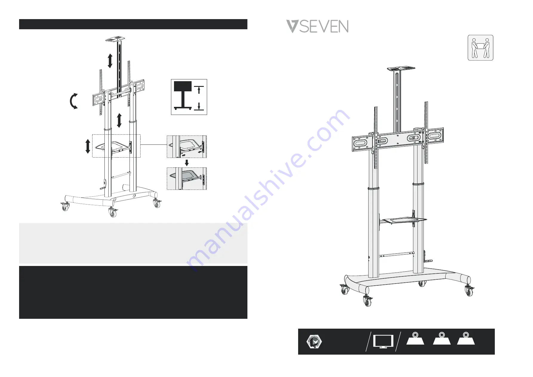 V7 TVCART2 User Manual Download Page 1