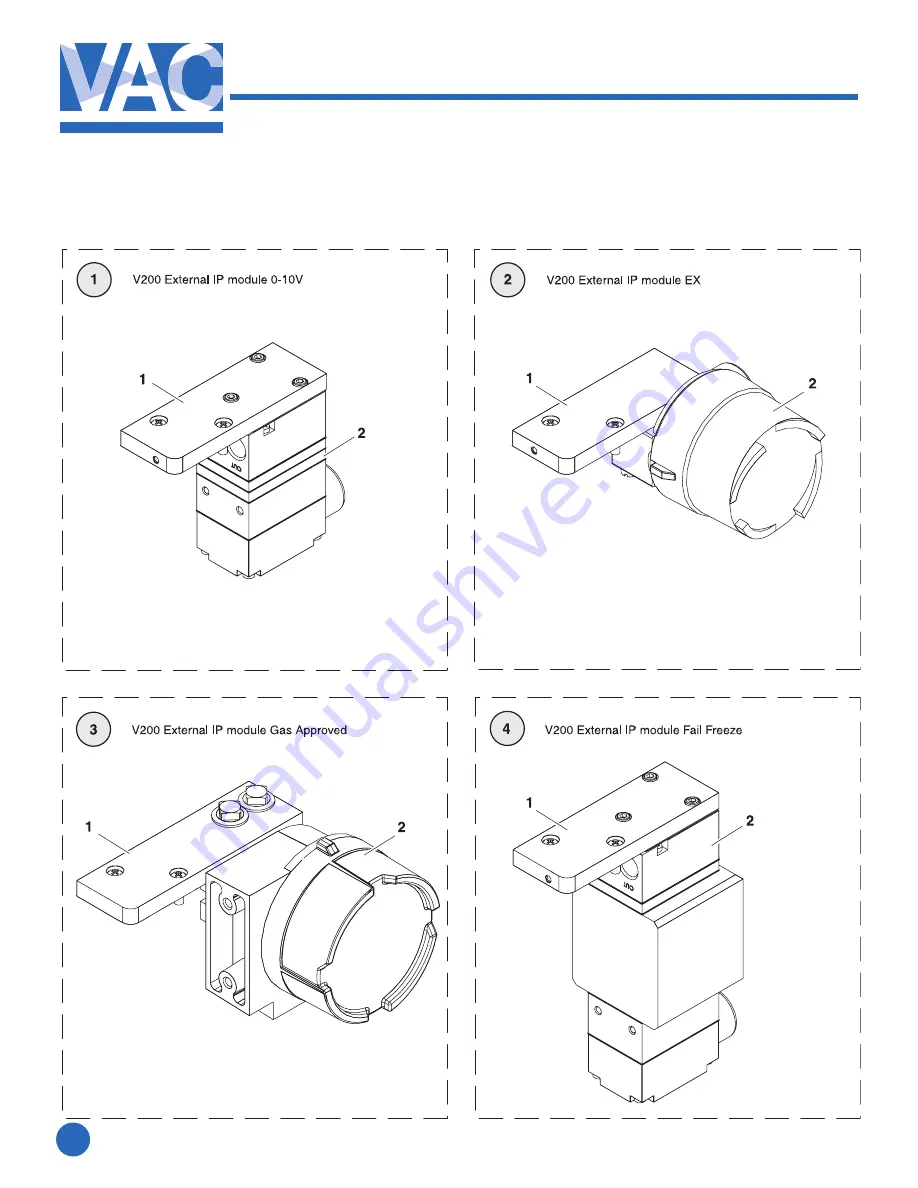 VAC V200 0-10V Installation,Operation And Maintenance Instruction Download Page 8