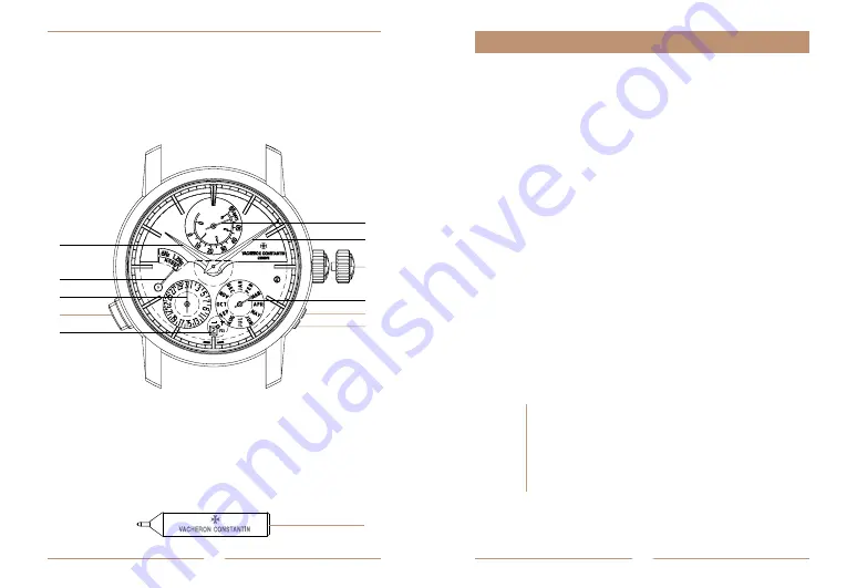 VACHERON CONSTANTIN TRADITIONNELLE TWIN BEAT PERPETUAL CALENDAR... Скачать руководство пользователя страница 2