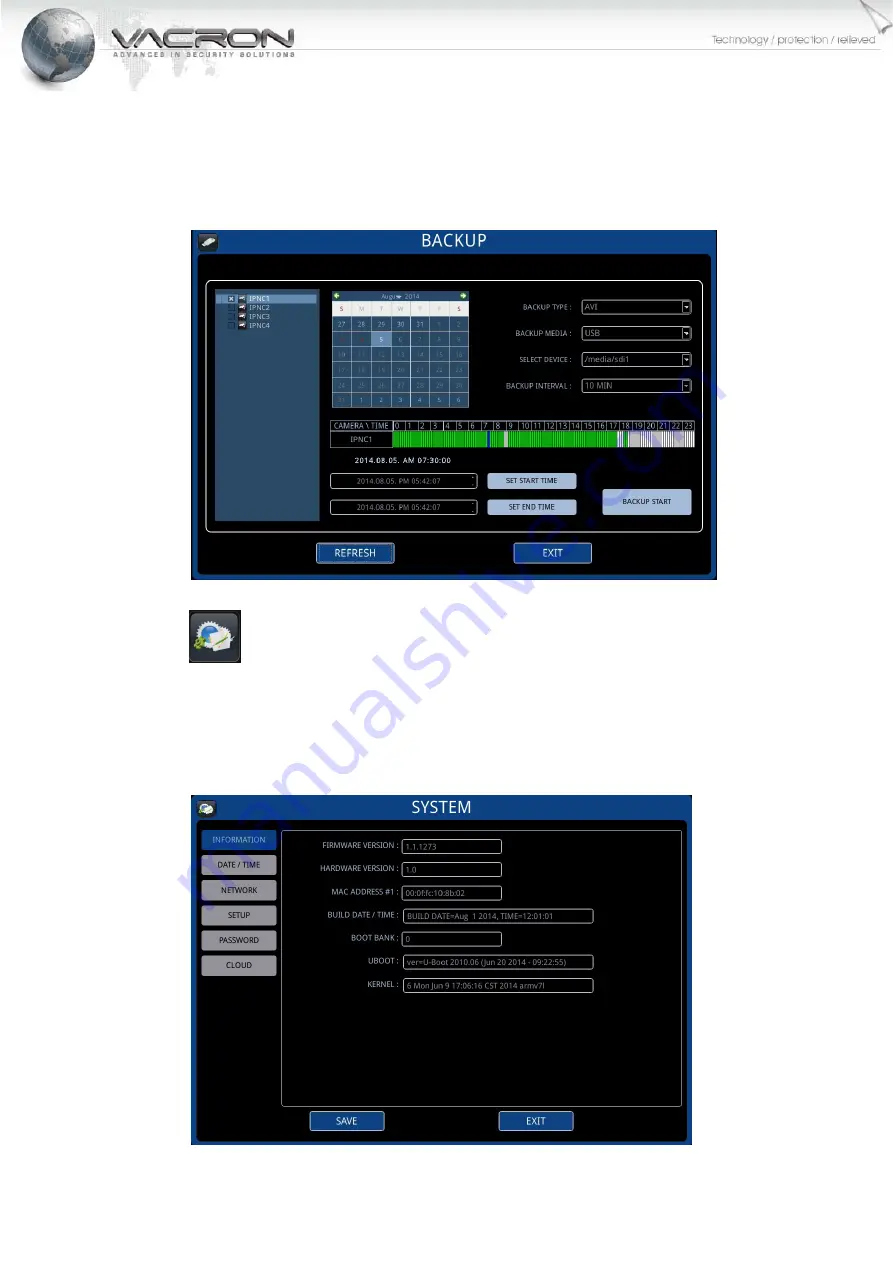 Vacron VDH-CK Series User Manual Download Page 21