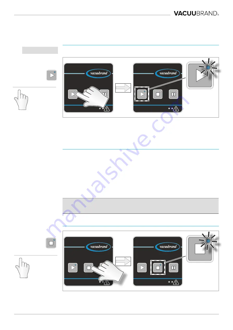 vacuubrand VACUU-PURE 10C Instructions For Use Manual Download Page 46