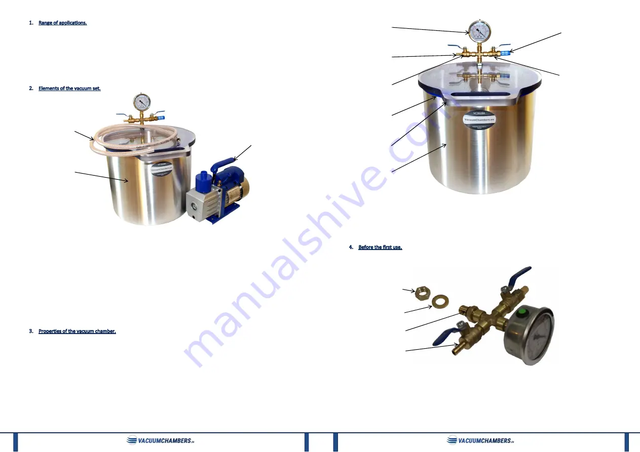 VacuumChambers VC0918SS User Manual Download Page 2