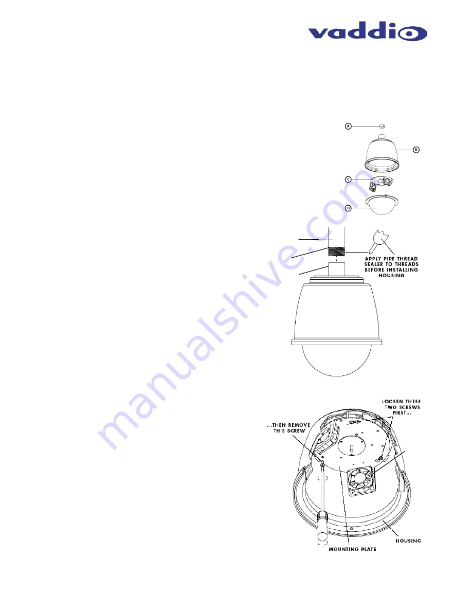 VADDIO 999-9200-050 Installation And User Manual Download Page 4