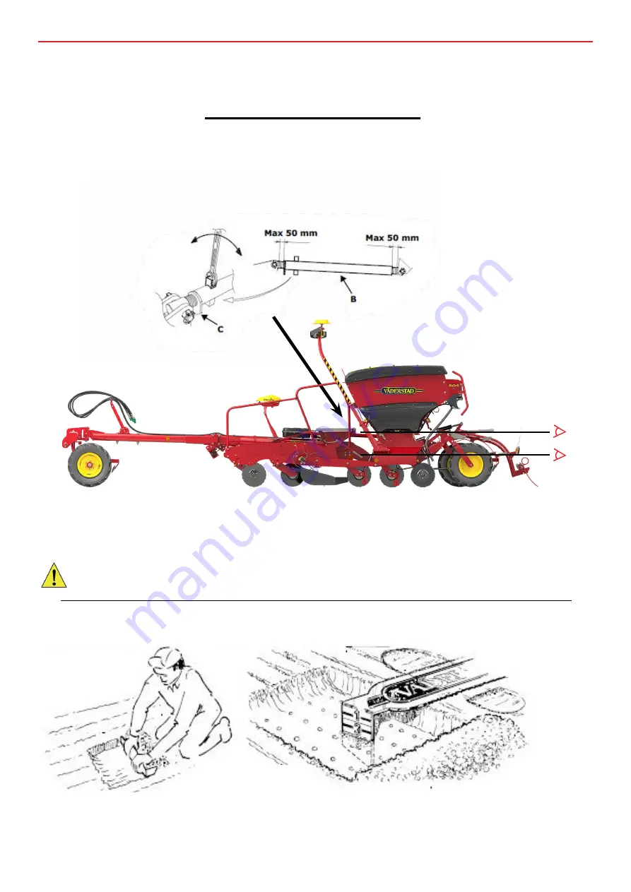 Vaderstad Rapid RD 300-400S Quick Start Manual Download Page 4