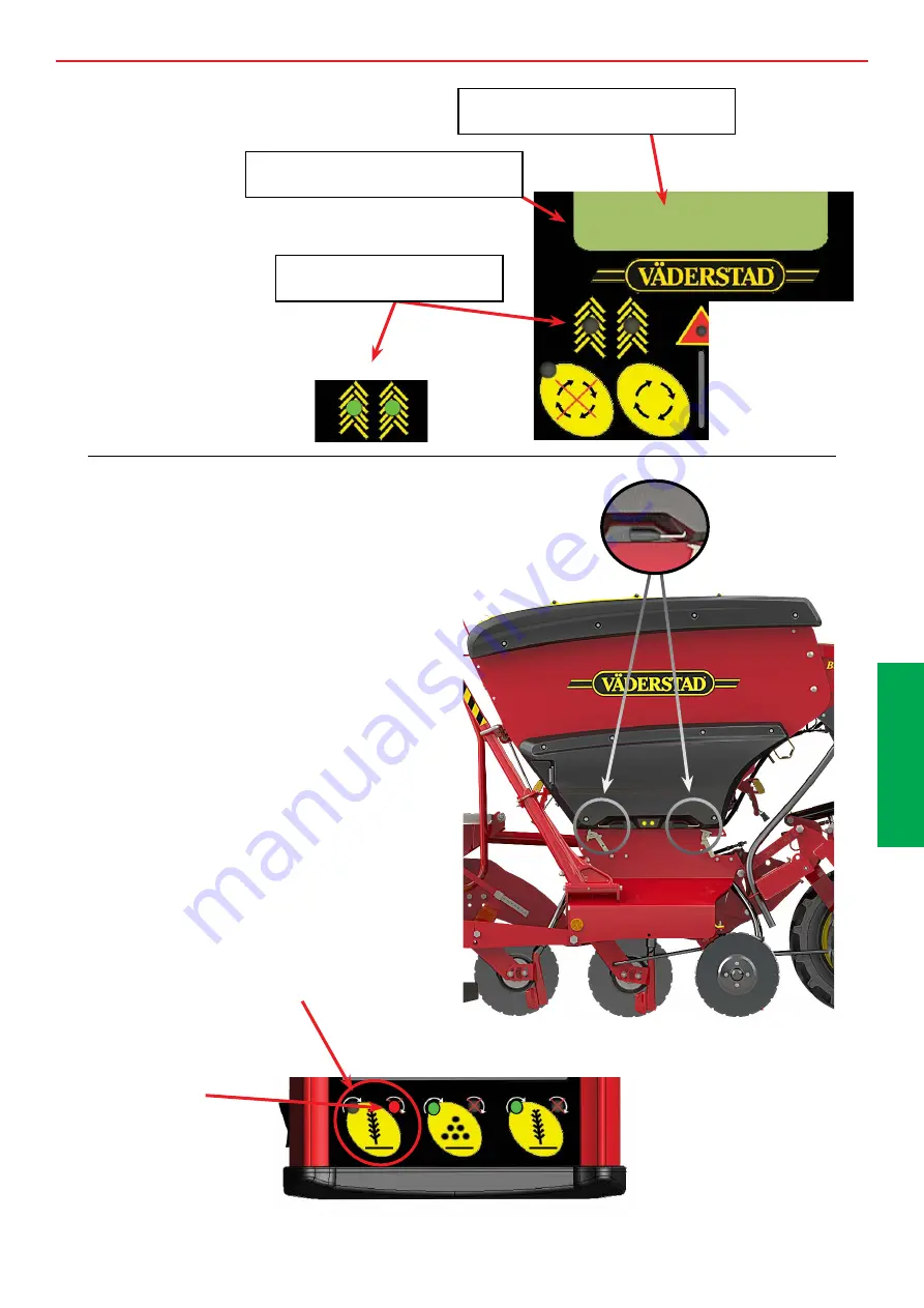 Vaderstad Rapid RD 300-400S Quick Start Manual Download Page 19