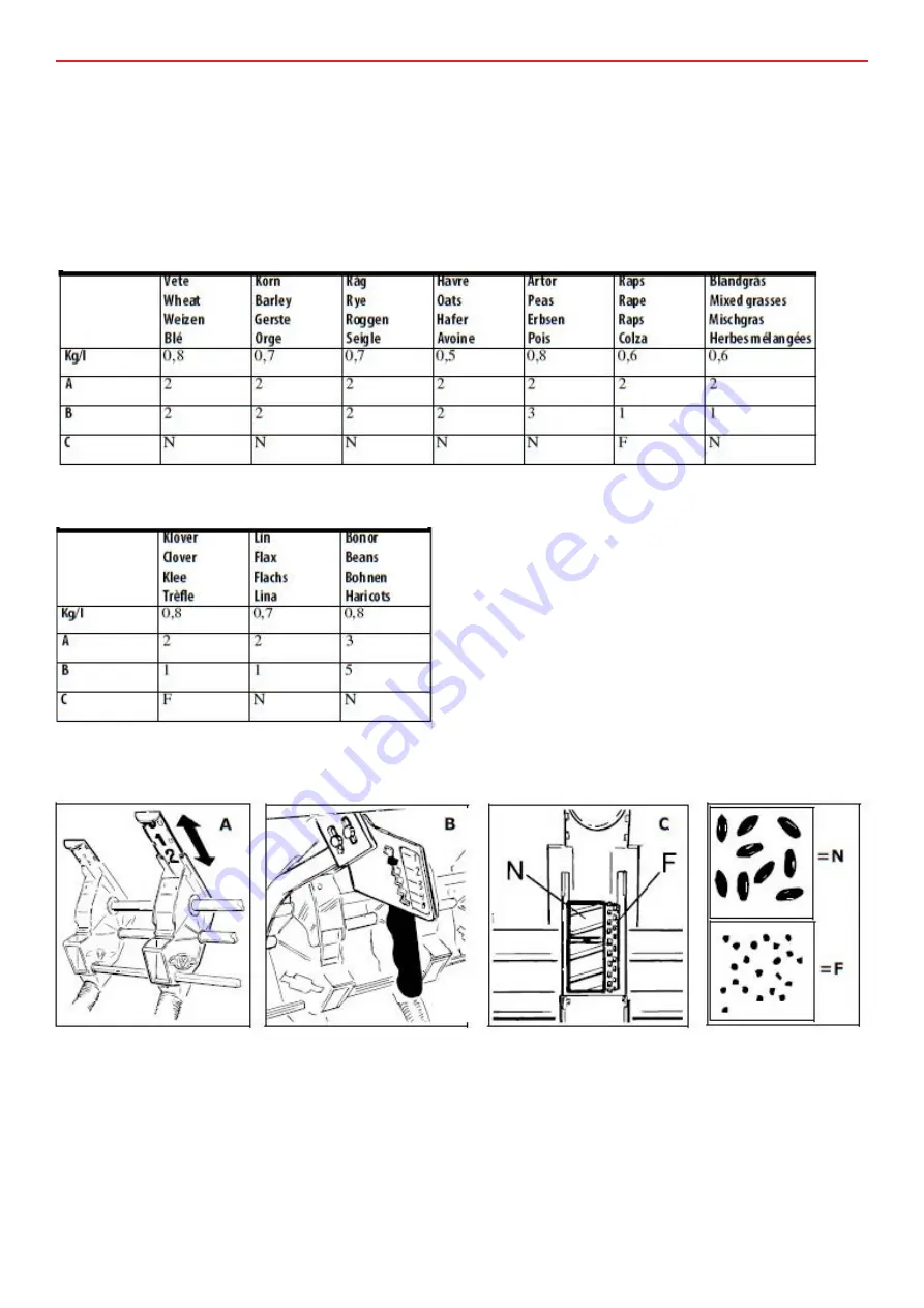 Vaderstad Rapid RD 300-400S Quick Start Manual Download Page 20