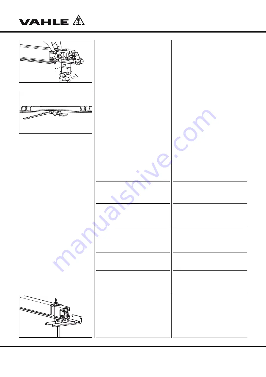 Vahle KBSL Mounting Instructions - Maintenance Download Page 8