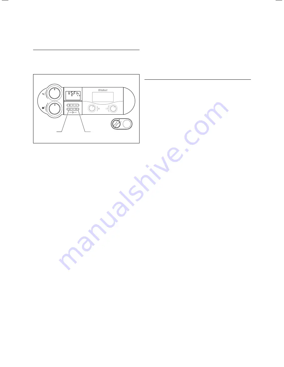 Vaillant ecoCRAFT VKK GB 1206/3-E-H Operating Manual Download Page 15