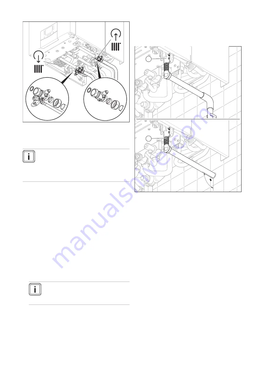 Vaillant ecoTEC plus VUI Series Installation And Maintenance Instructions Manual Download Page 22