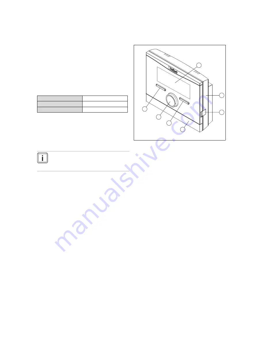 Vaillant multiMATIC VRC 700/5 Operating Instructions Manual Download Page 5