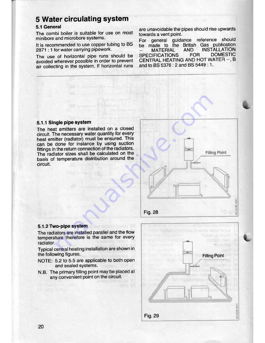 Vaillant VCW 2O Скачать руководство пользователя страница 20