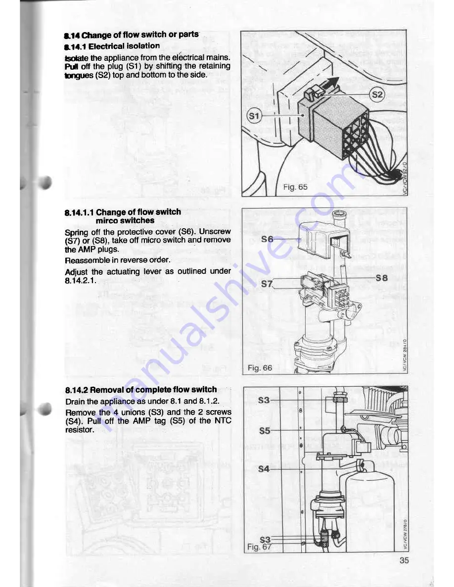 Vaillant VCW 2O Скачать руководство пользователя страница 35